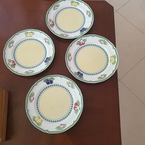 Villeroy & Boch, French Garden Dinner Plate, 4 pcs, never used